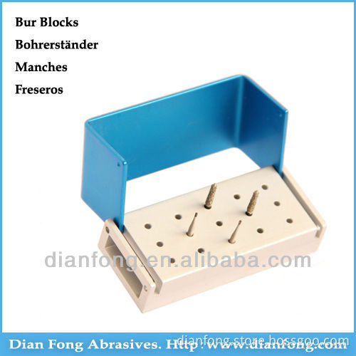BB201 Sterilisable Aluminium Bur Blocks For High Speed FG Burs 15 Holes